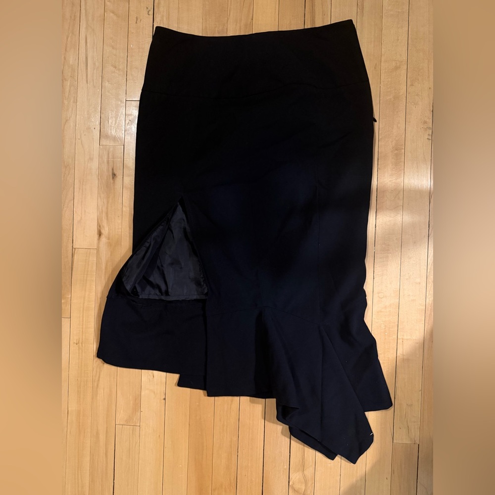 VENUS Asymmetrical Black Skirt